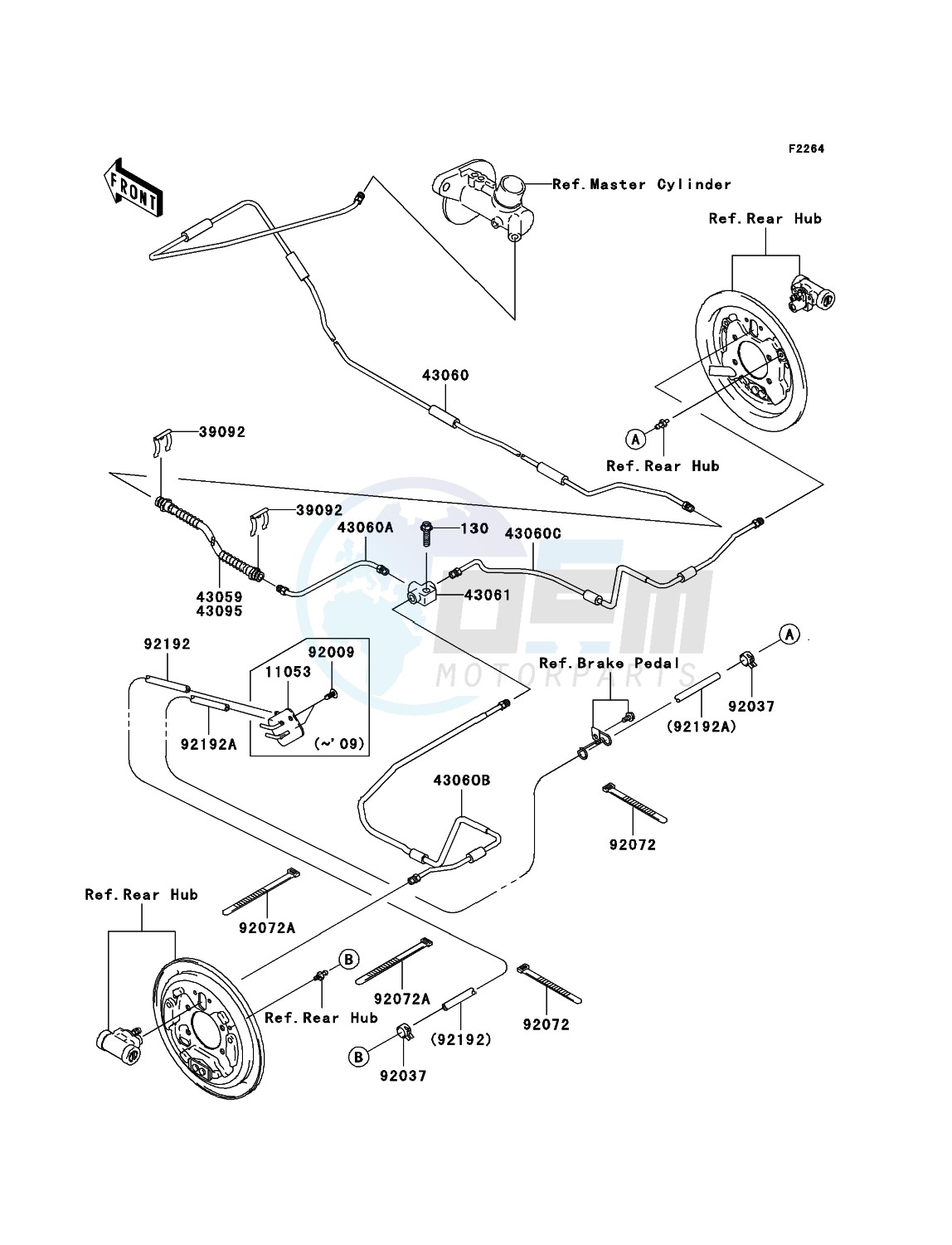 Rear Brake Piping image