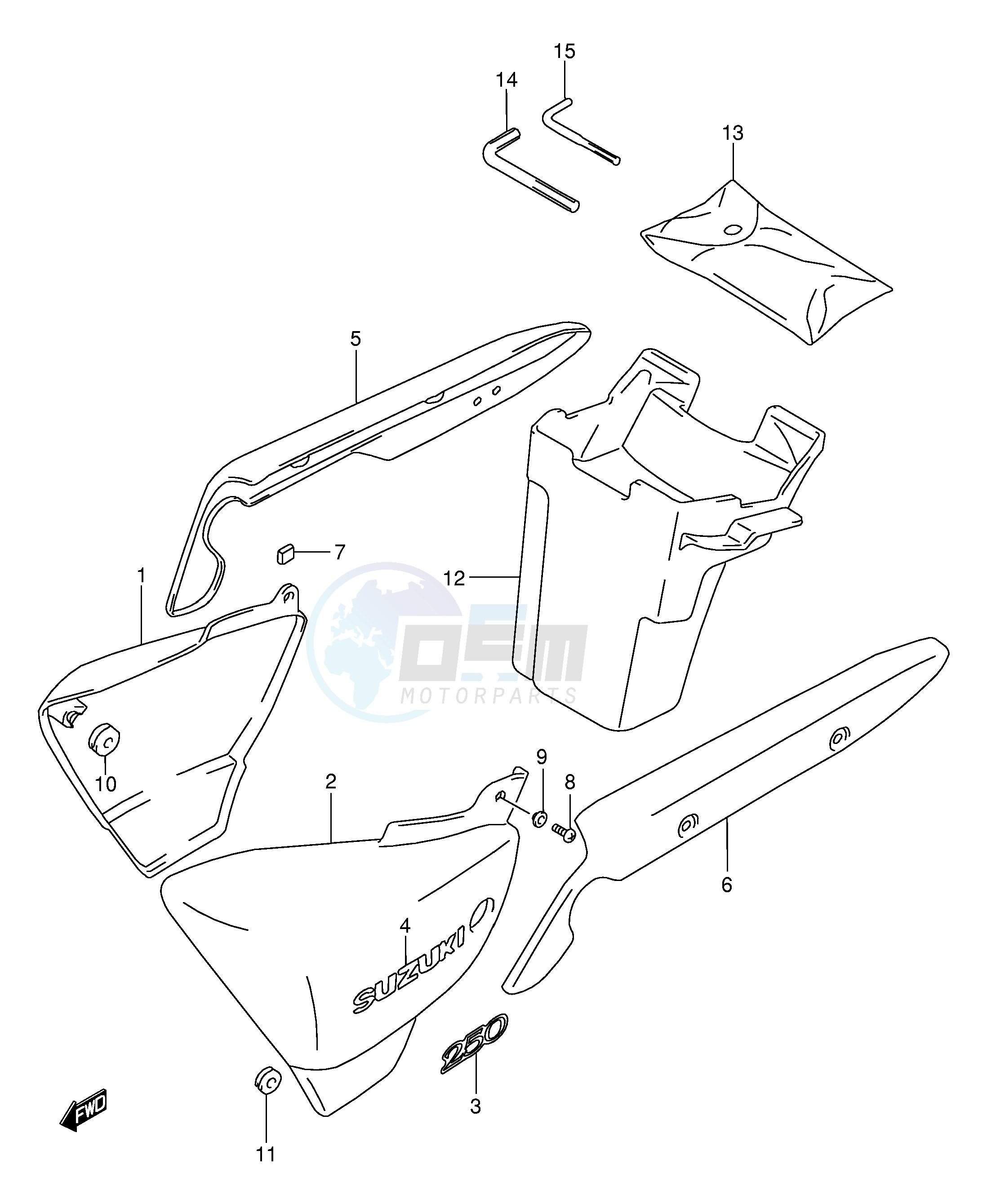 FRAME COVER (MODEL Y) image