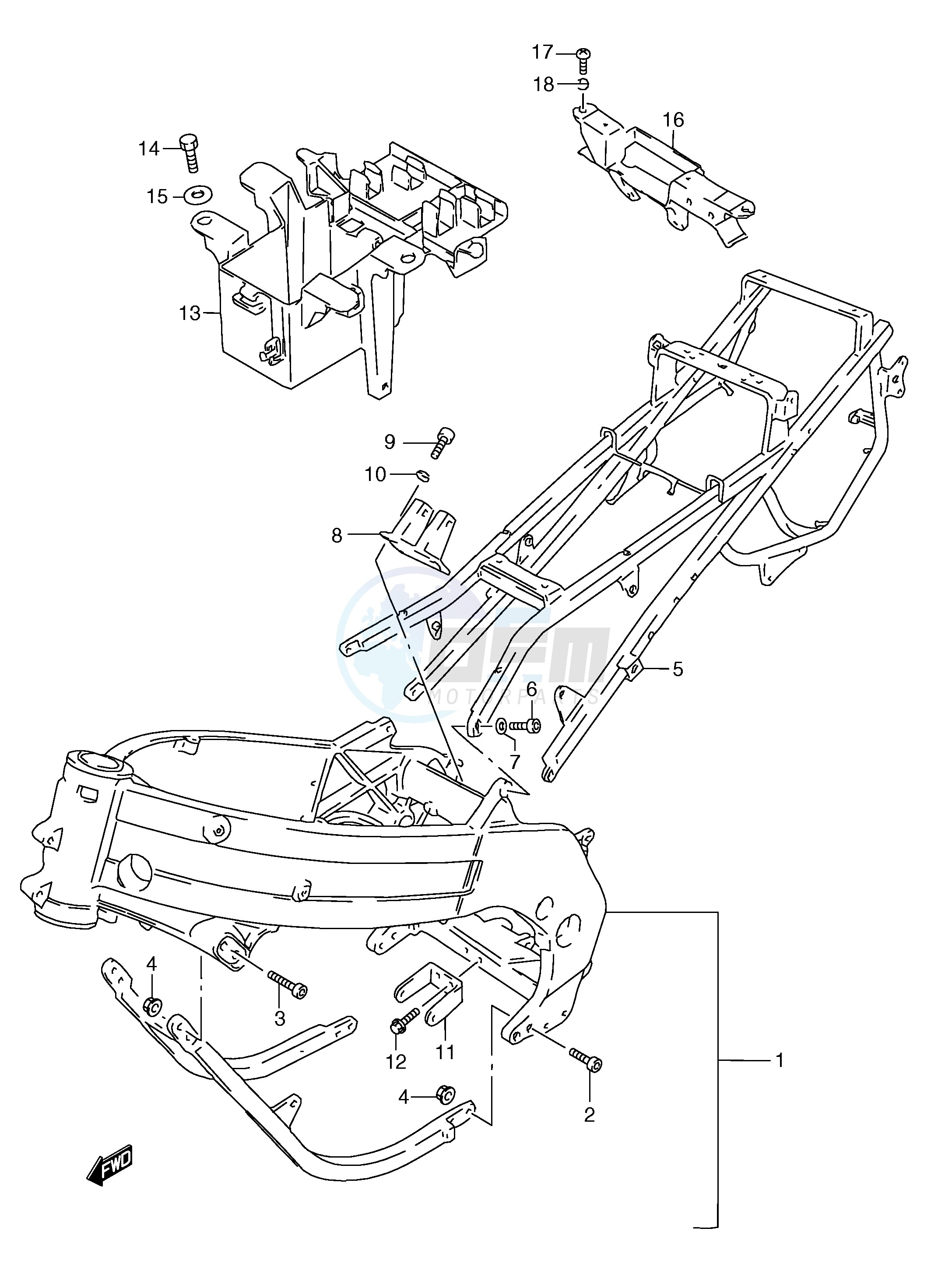 FRAME (MODEL N P R T) image