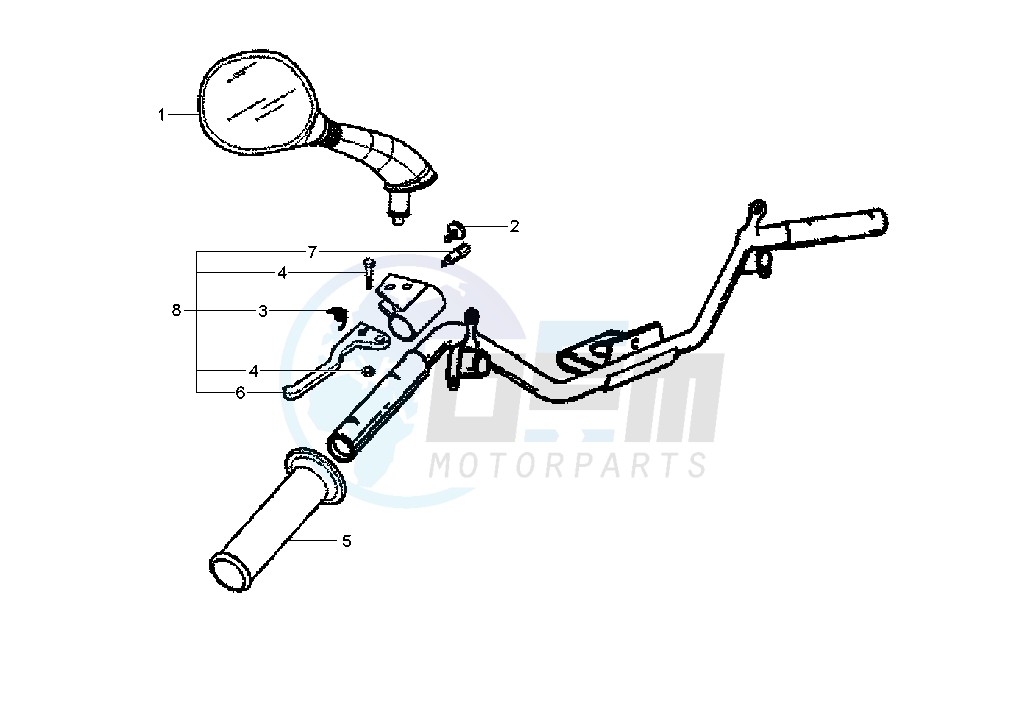 Rear brake control image
