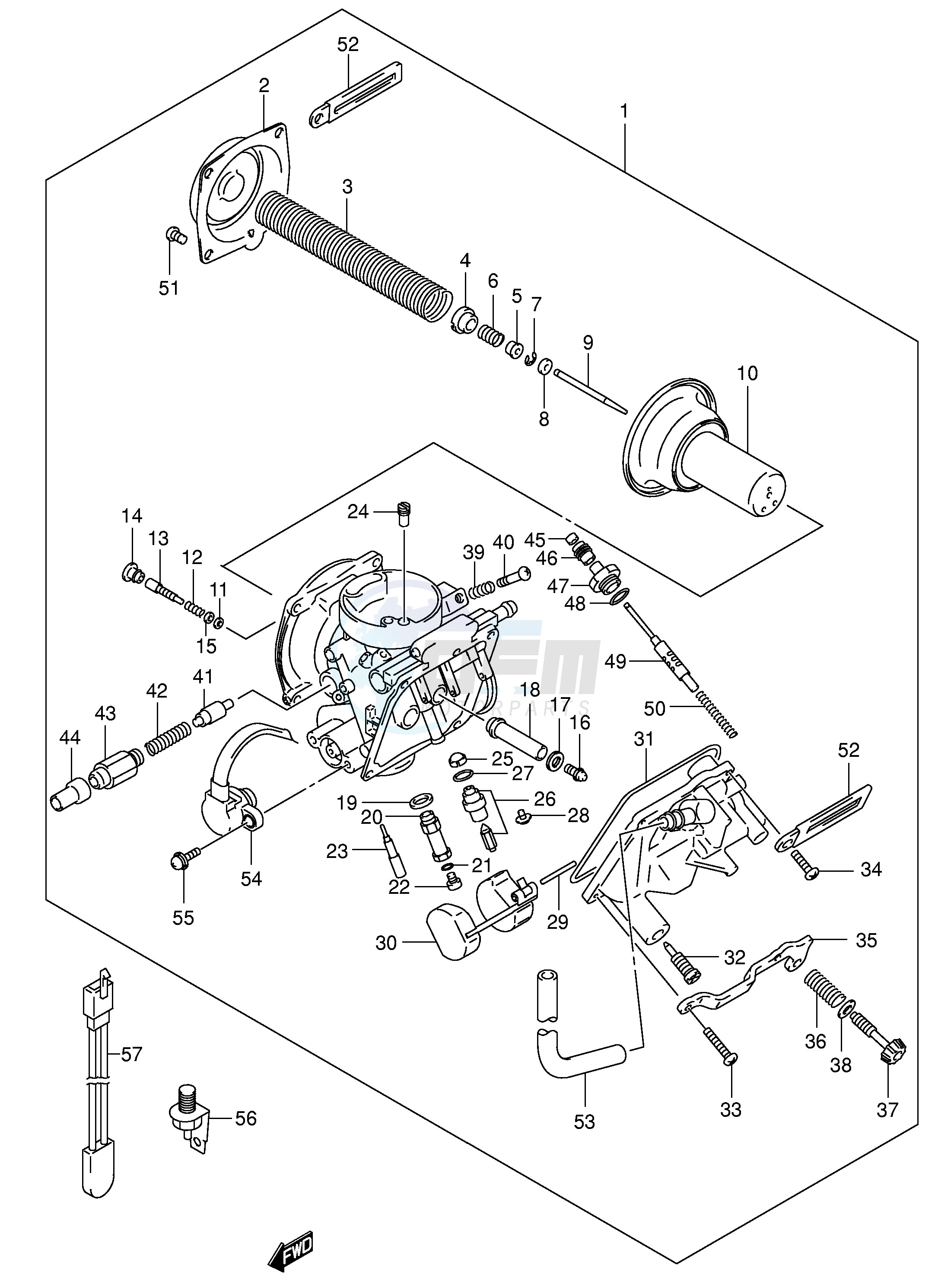 CARBURETOR (MODEL Y K1) image