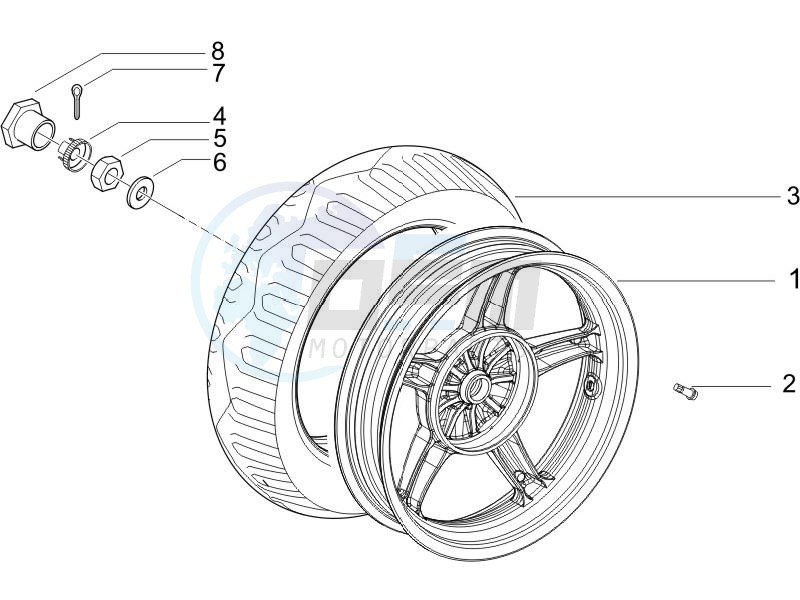 Rear Wheel image