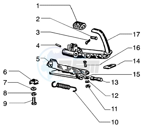 Brake pedal image