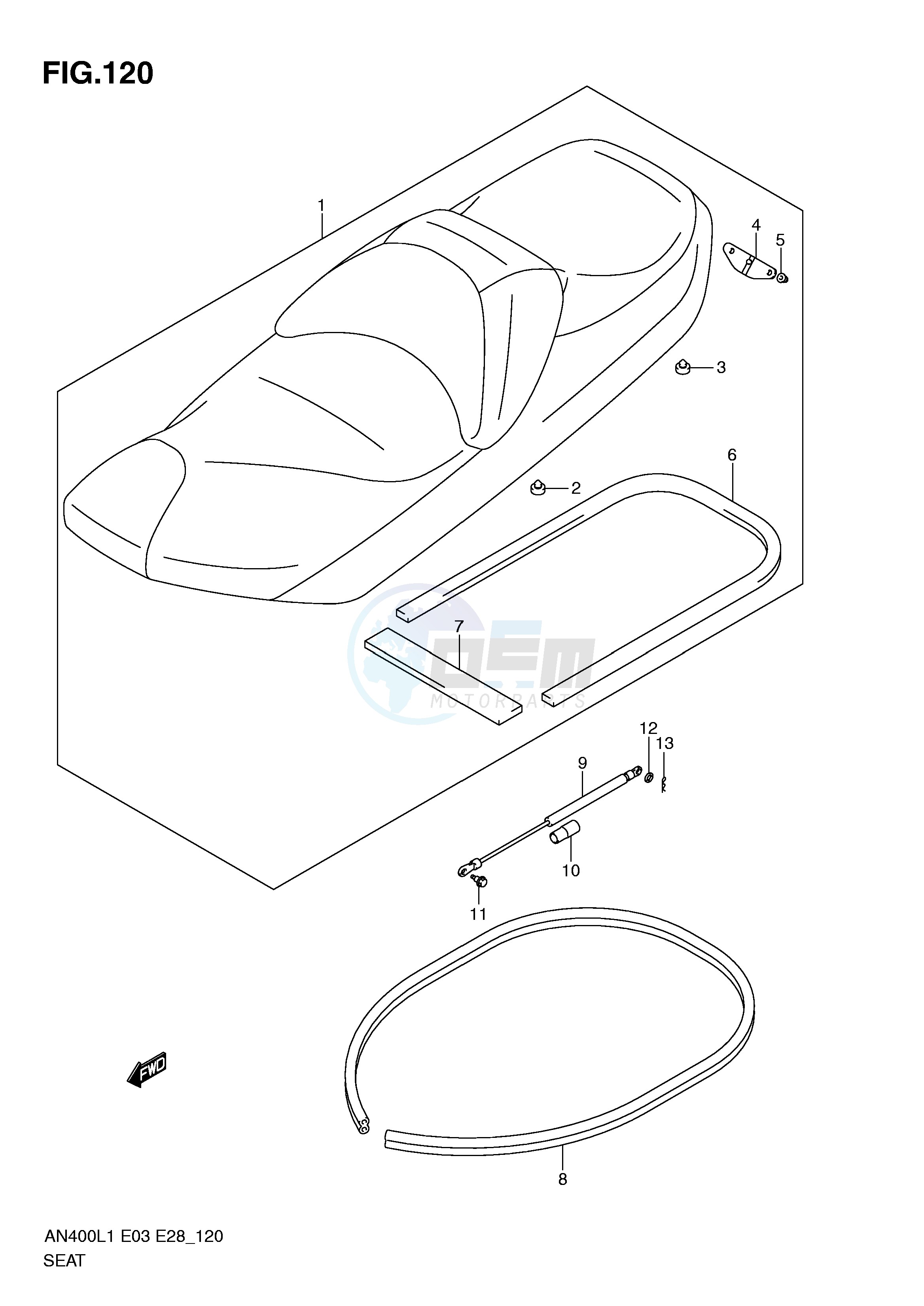 SEAT (AN400AL1 E33) image