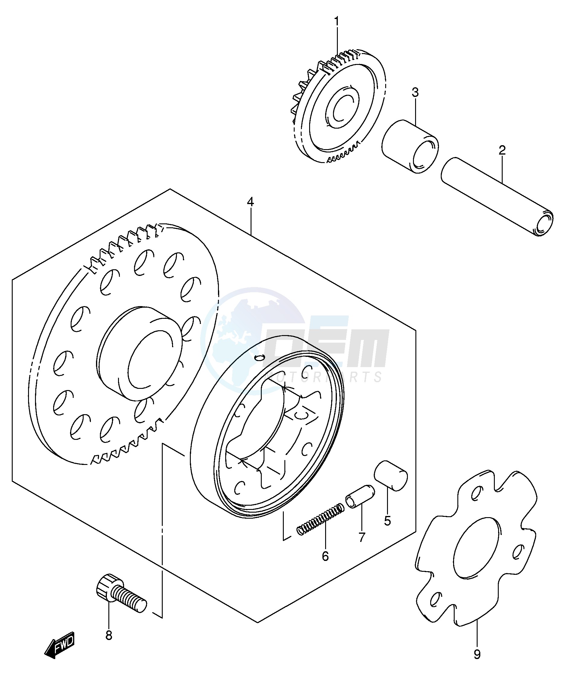 STARTER CLUTCH image