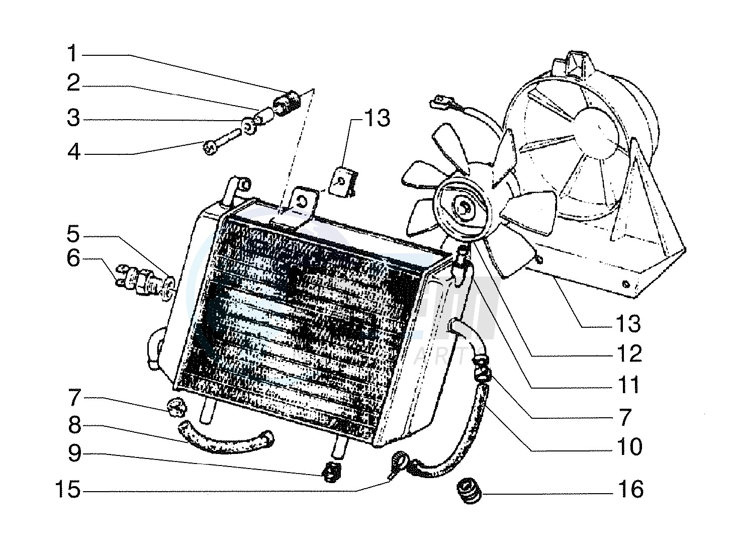 Water cooler blueprint