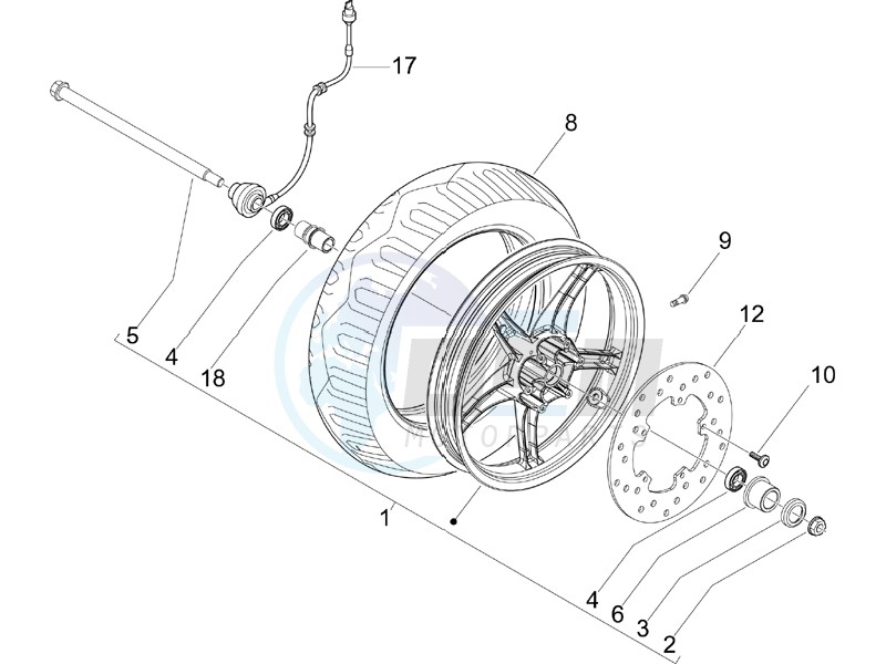 Front wheel image