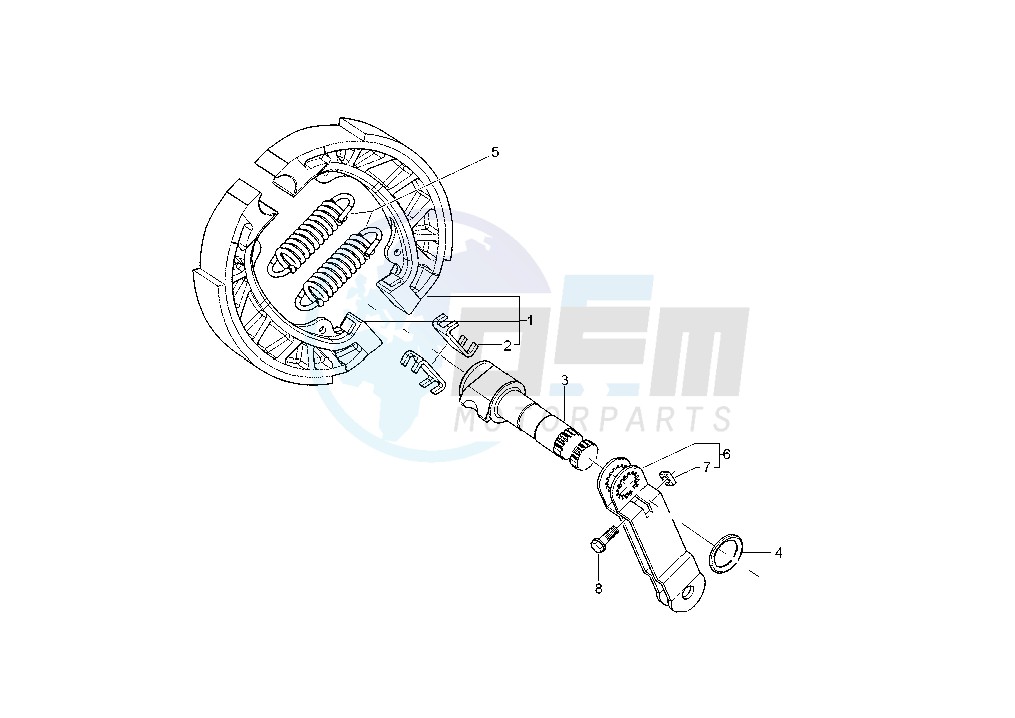 Rear brake control image