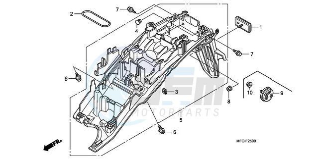 REAR FENDER image