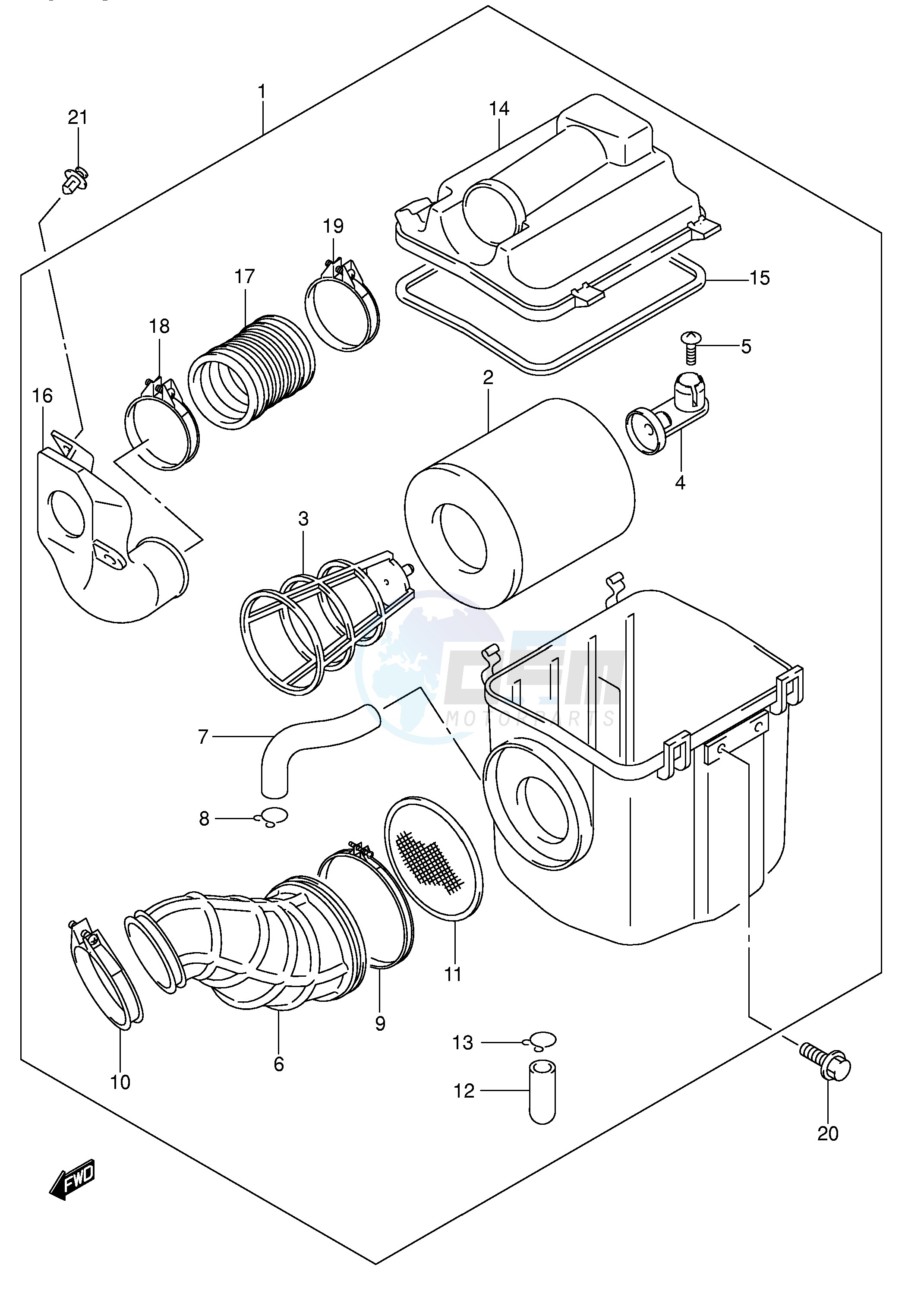 AIR CLEANER image