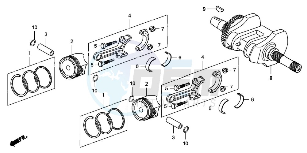 CRANKSHAFT/PISTON image