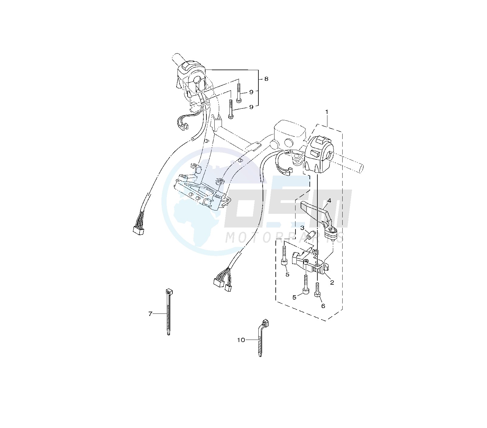 HANDLE SWITCH AND LEVER blueprint