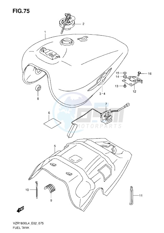 FUEL TANK Z L4 image