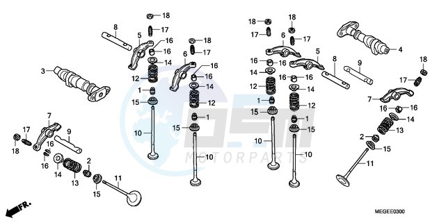 CAMSHAFT blueprint