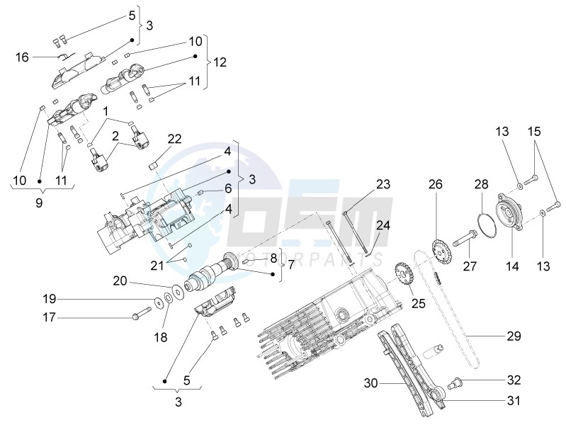 RH cylinder timing system II image