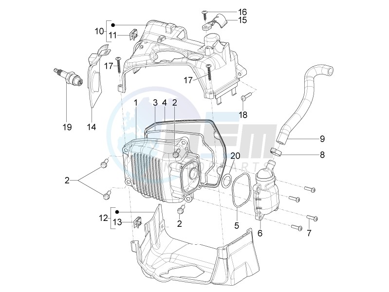 Cylinder head cover image