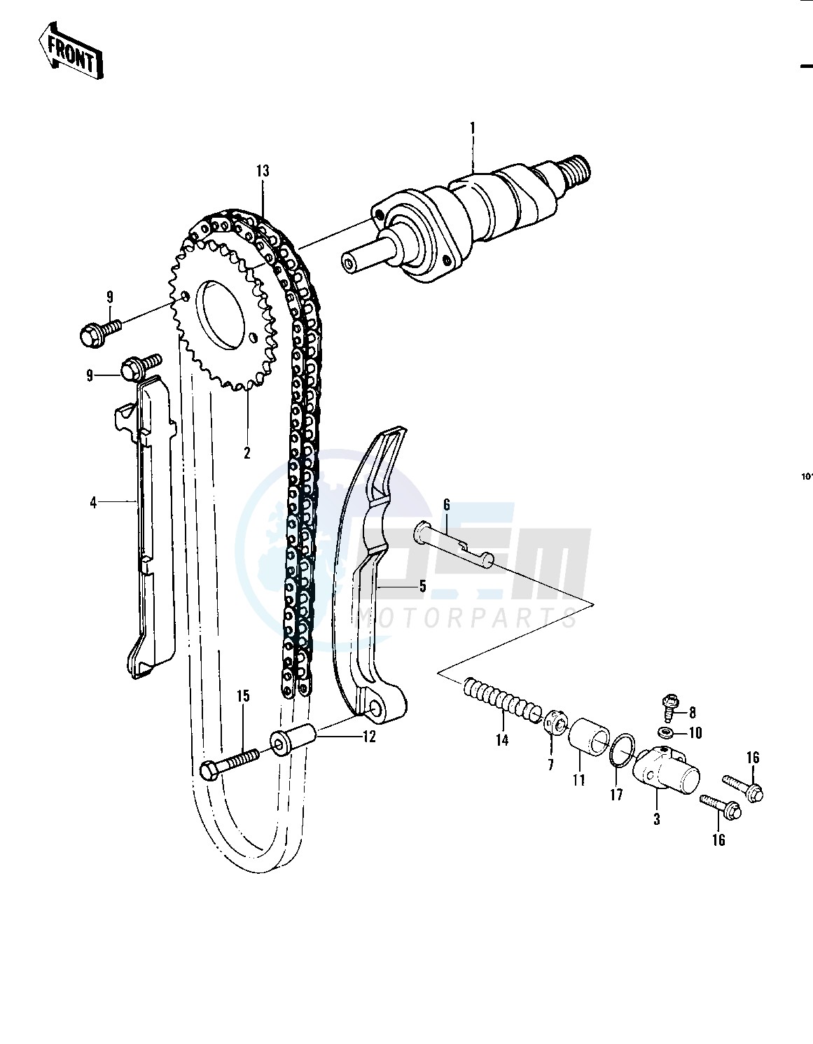 CAMSHAFT_CHAIN_TENSIONER -- 82 A1- - image