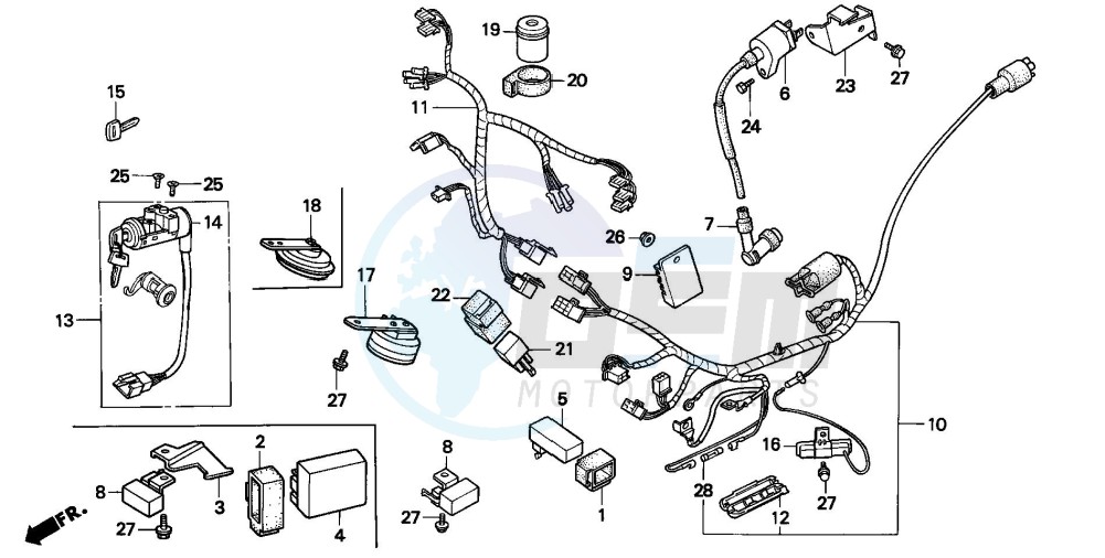 WIRE HARNESS/ IGNITION COIL image