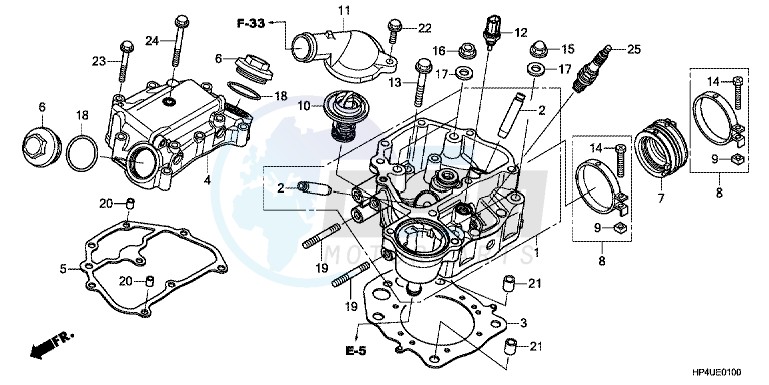 CYLINDER HEAD blueprint