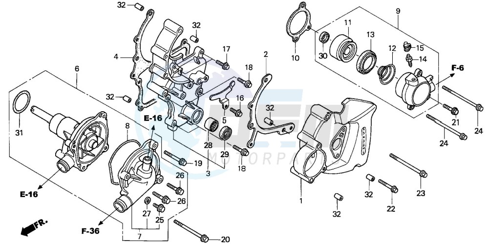 WATER PUMP image