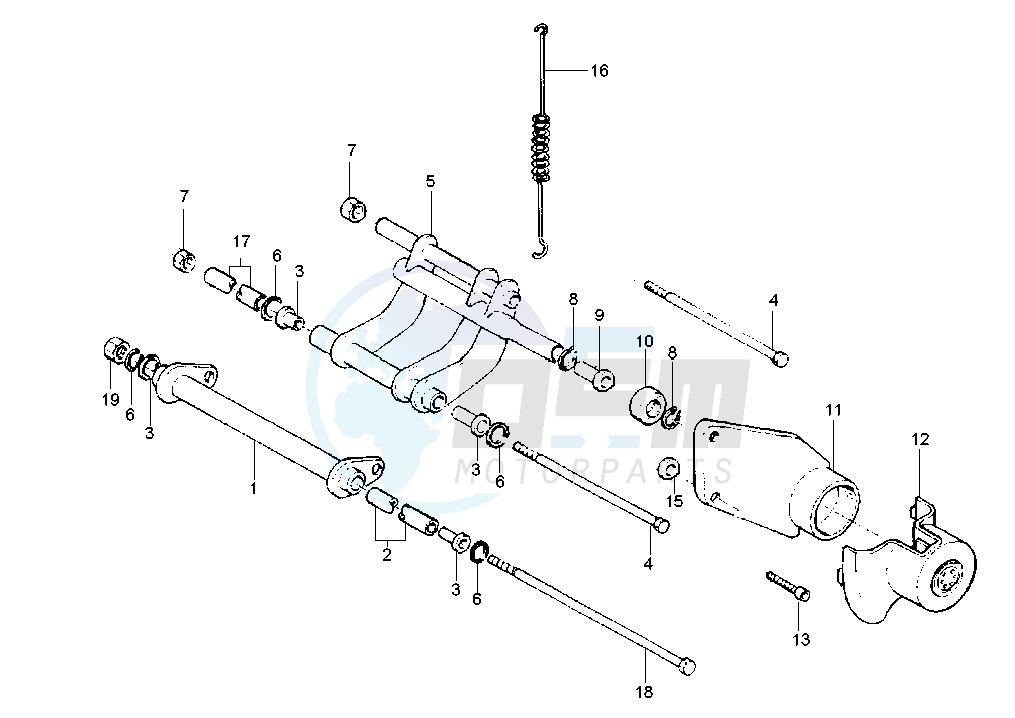 Swinging arm blueprint