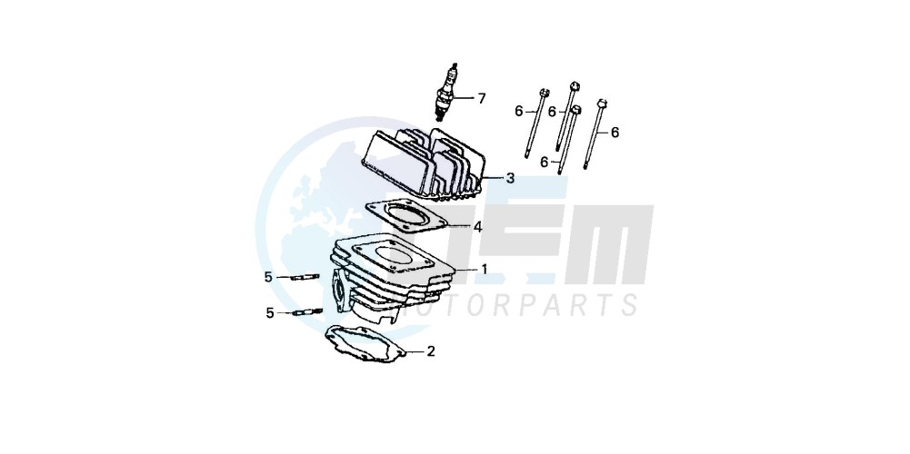 CYLINDER/CYLINDER HEAD blueprint