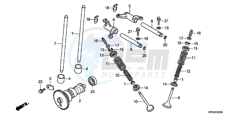 CAMSHAFT/VALVE image