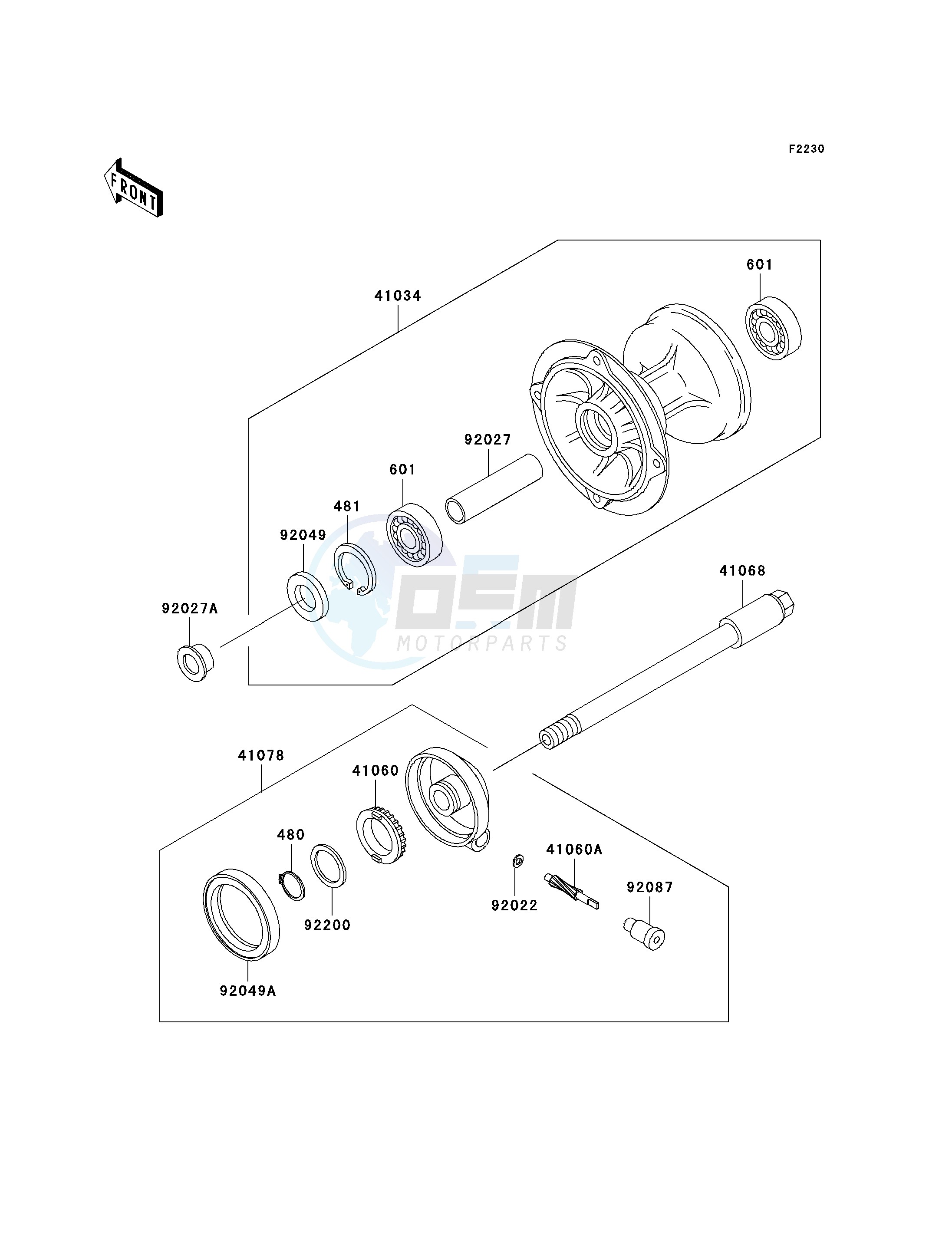 FRONT HUB image