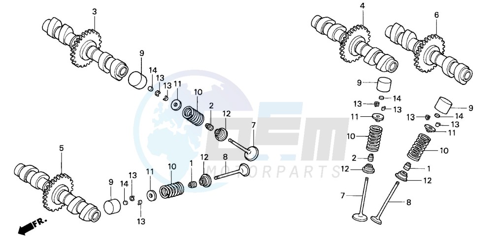 CAMSHAFT/VALVE image