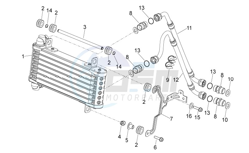 Oil radiator image