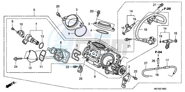 THROTTLE BODY image