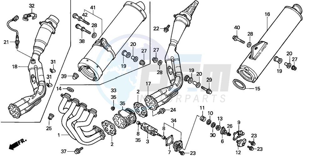 EXHAUST MUFFLER image