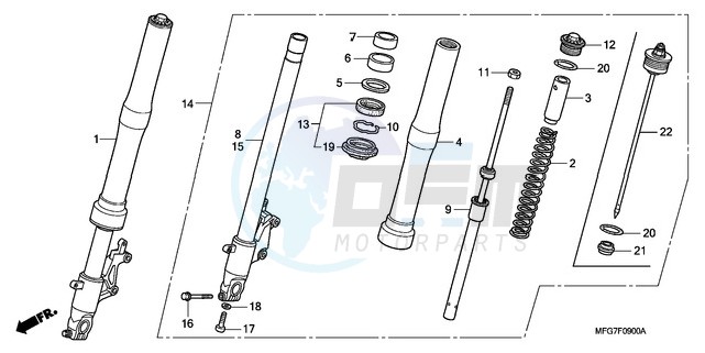 FRONT FORK image