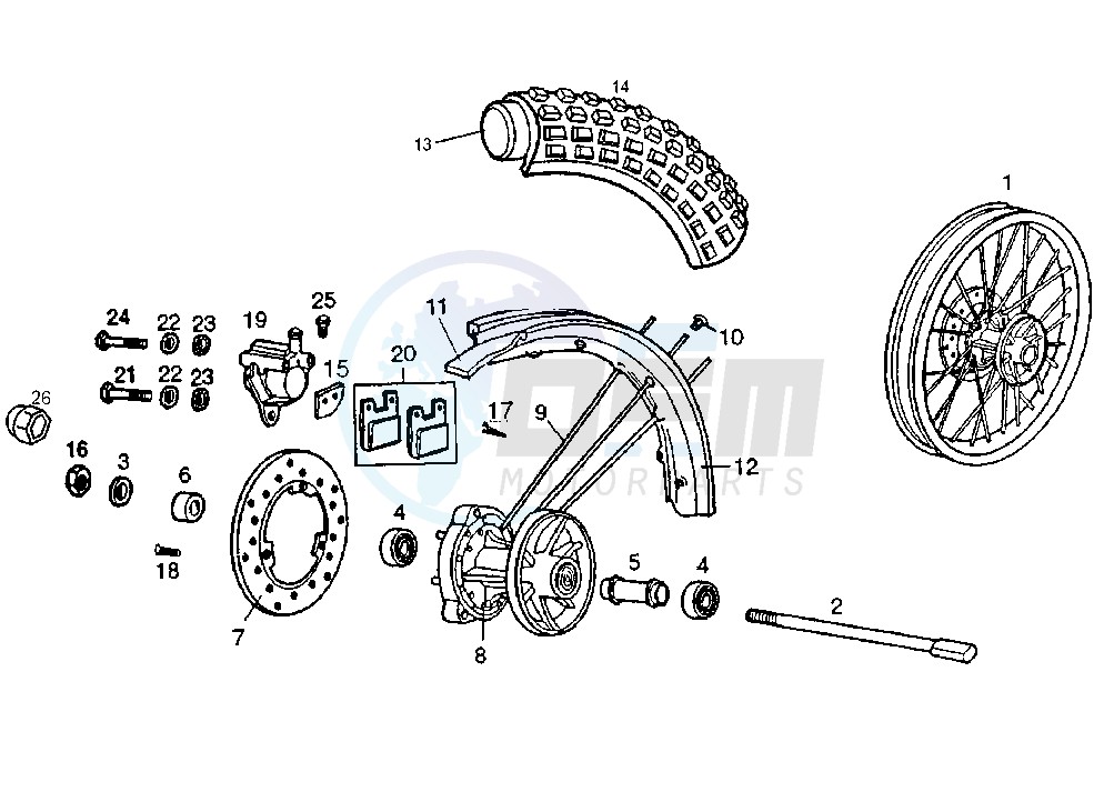 FRONT WHEEL image