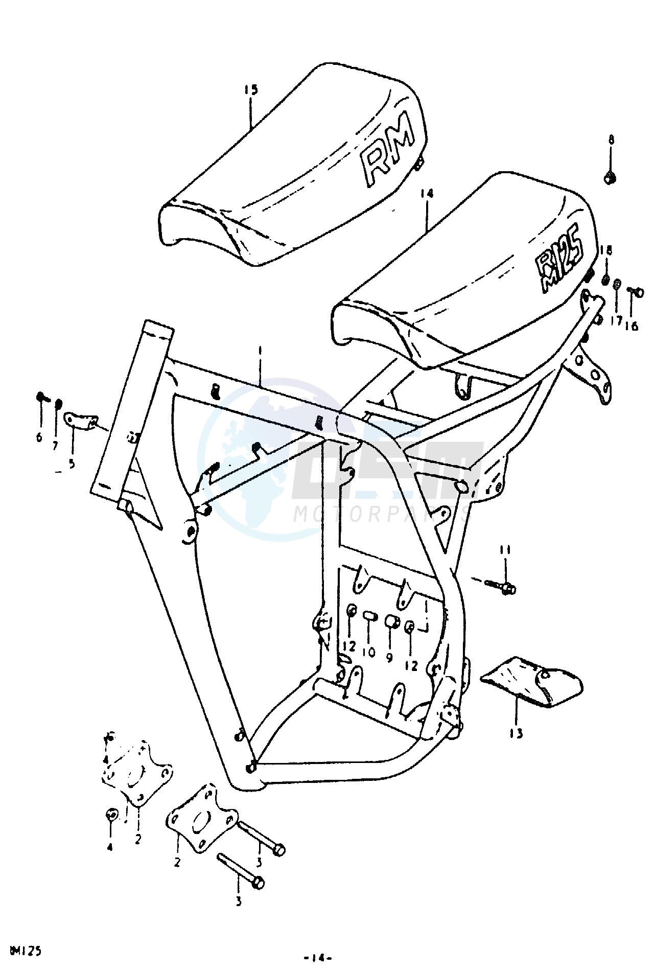 FRAME - SEAT blueprint