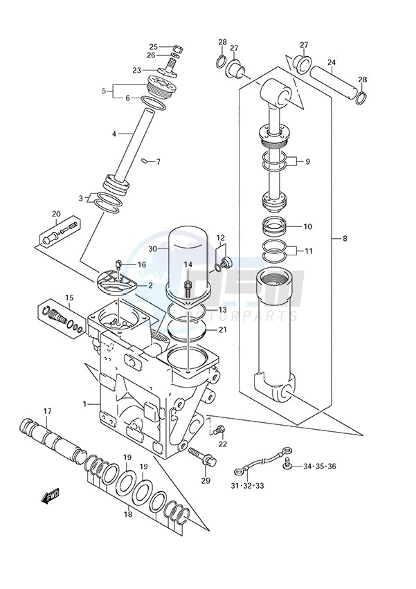 Trim Cylinder (Type: X) blueprint