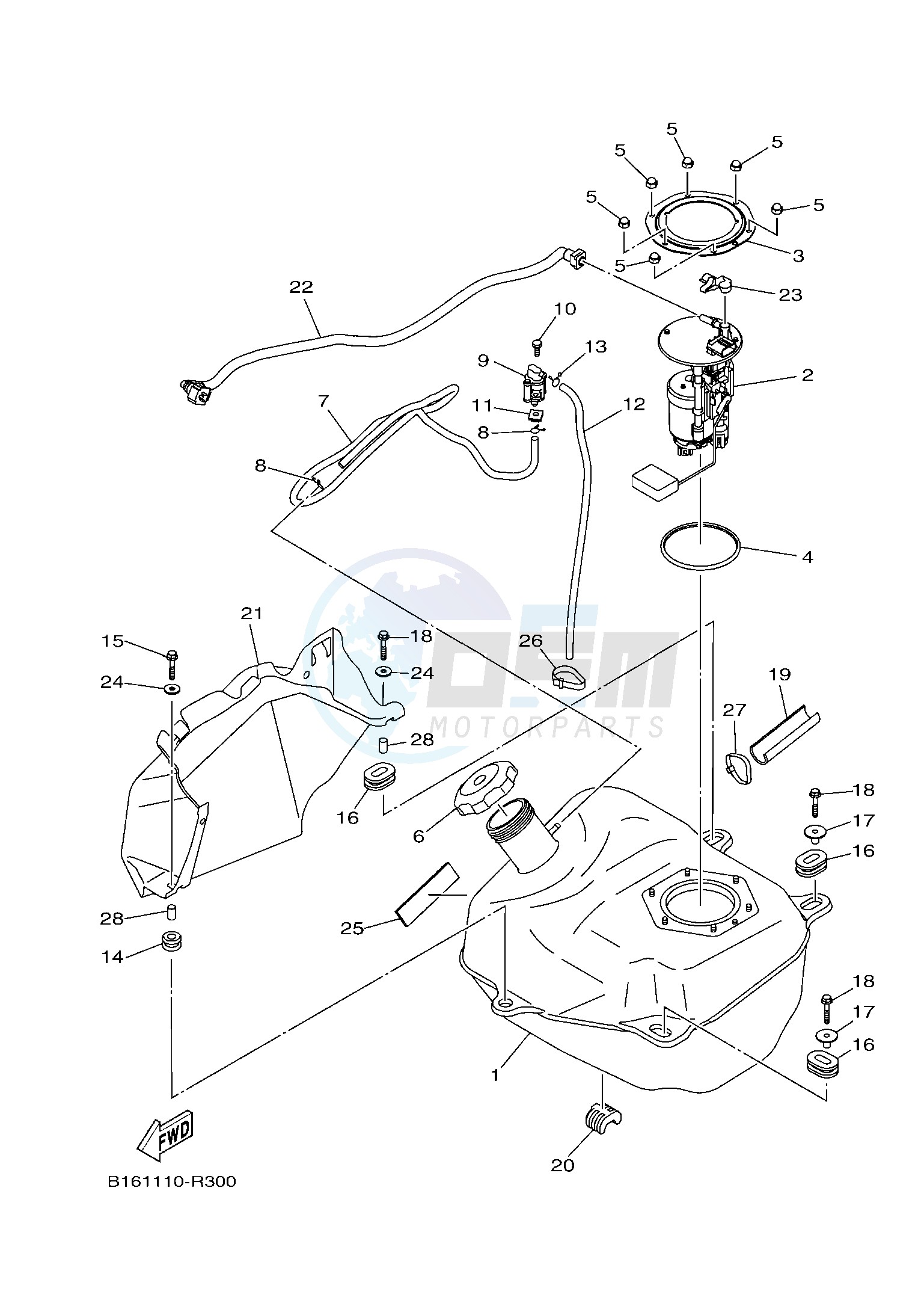 FUEL TANK blueprint