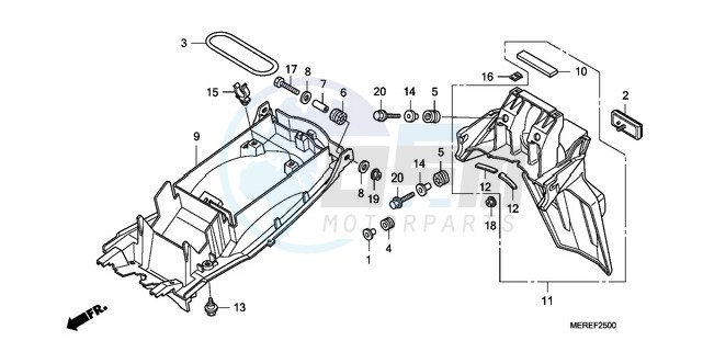 REAR FENDER image