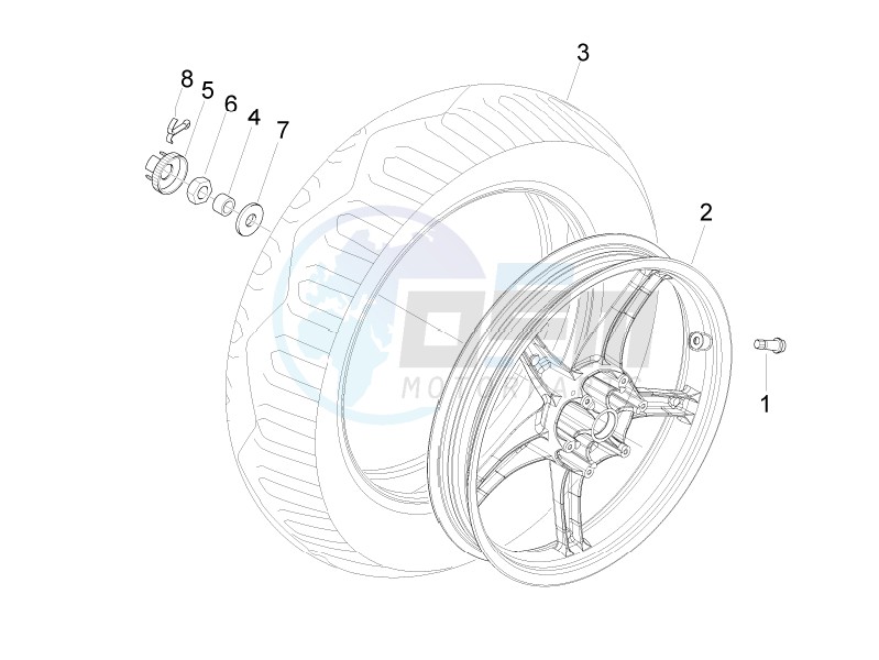 Rear Wheel image