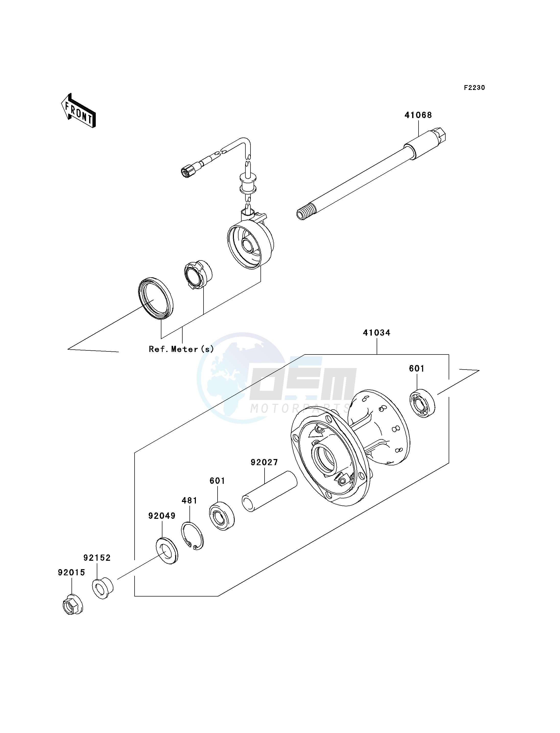 FRONT HUB image