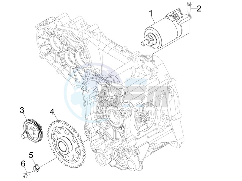 Starter - Electric starter image