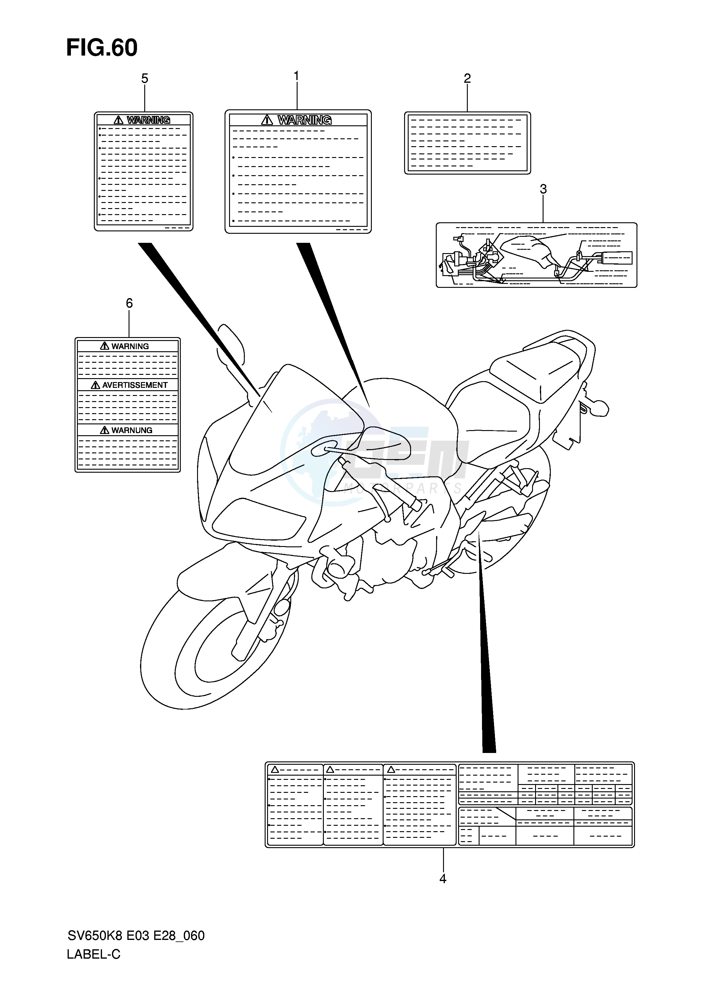 LABEL (MODEL K8 K9) blueprint