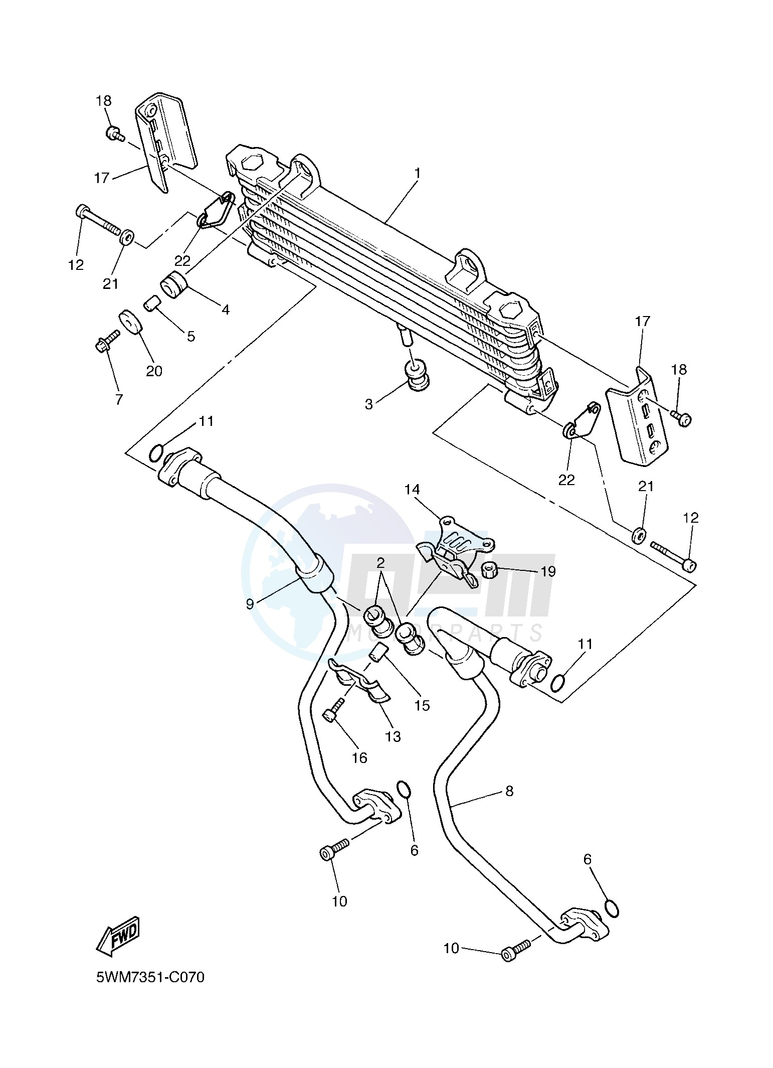 OIL COOLER image