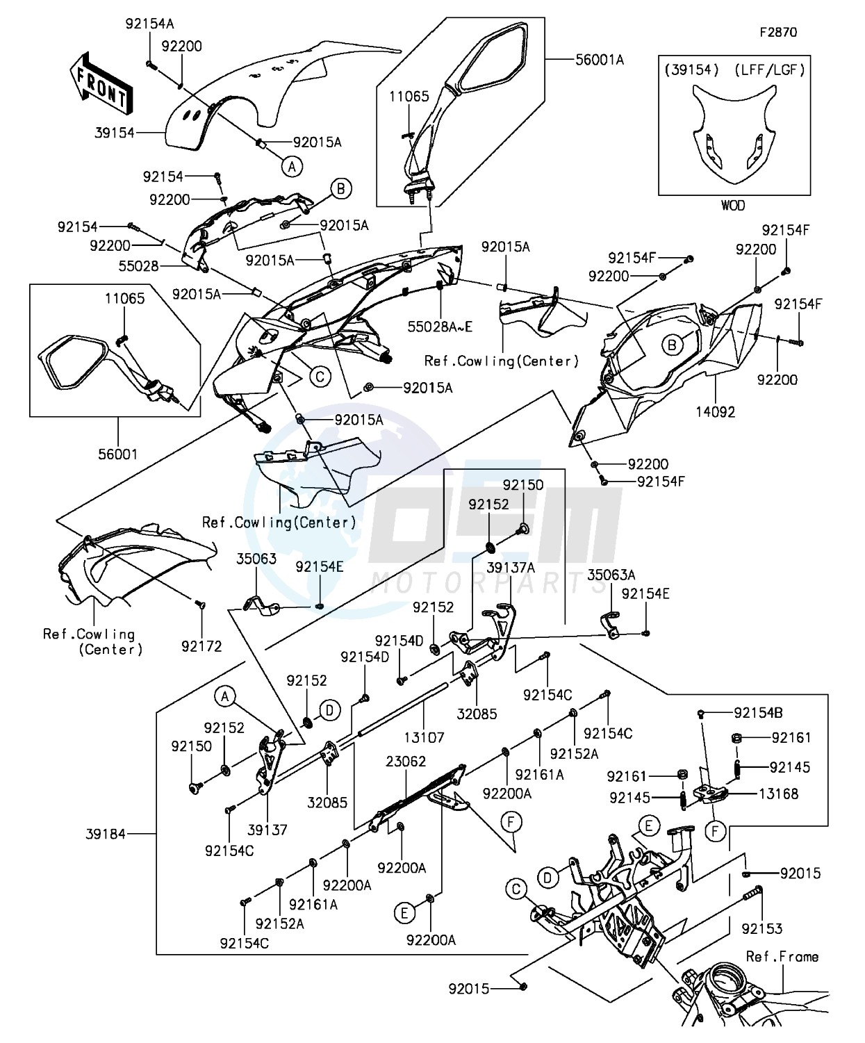 Cowling(Upper) blueprint