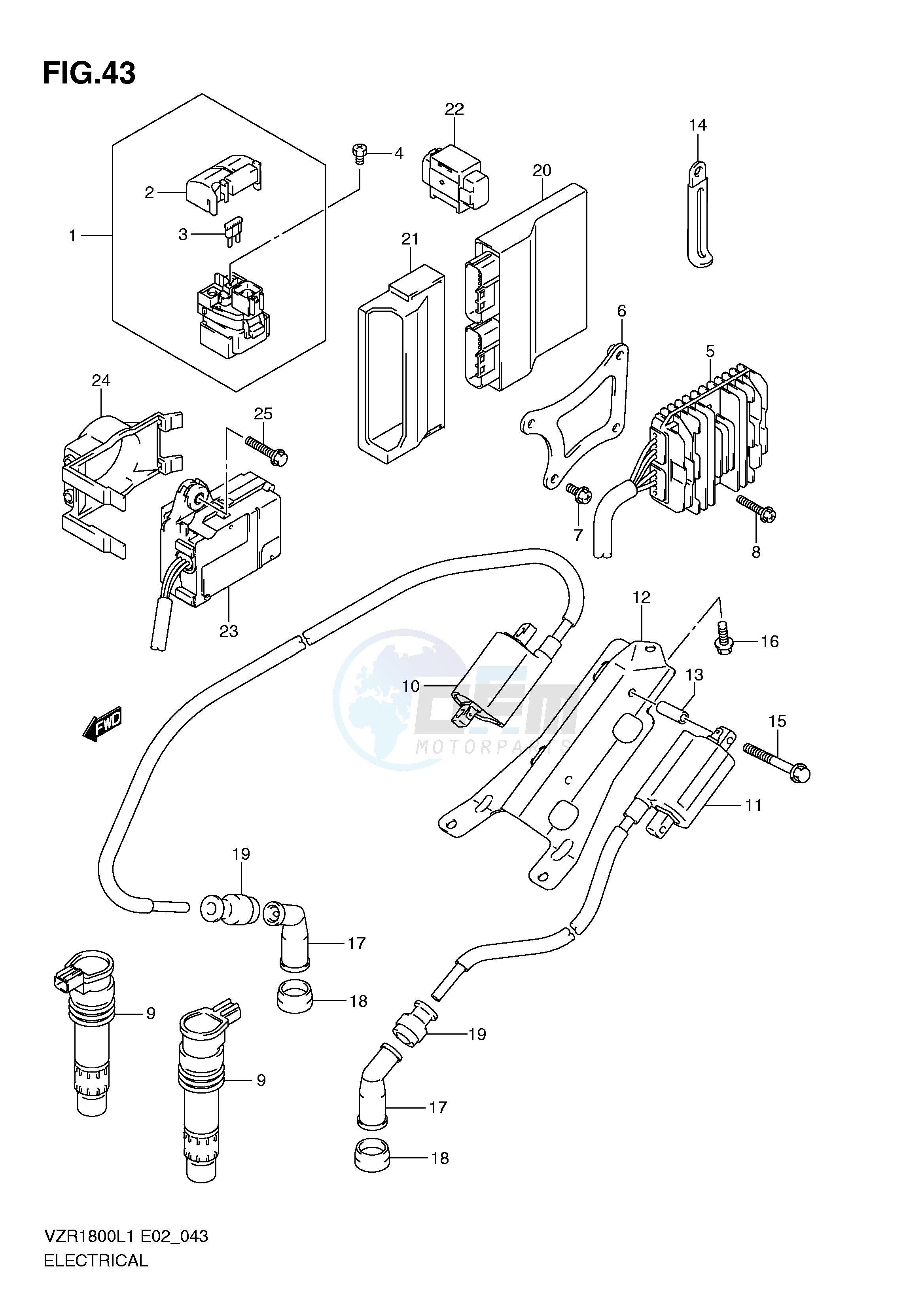 ELECTRICAL (VZR1800ZL1 E19) image