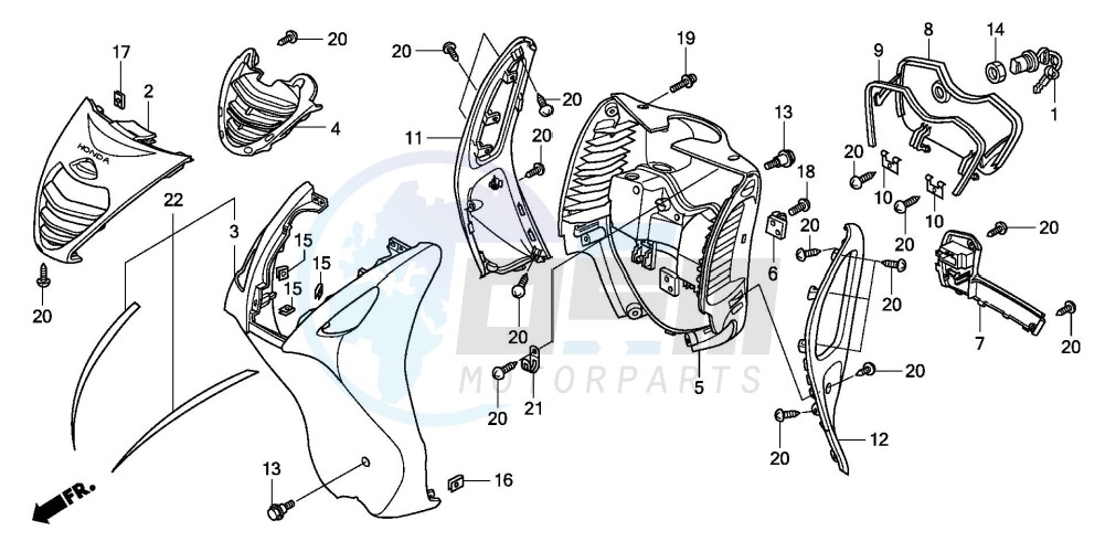 FRONT COVER blueprint