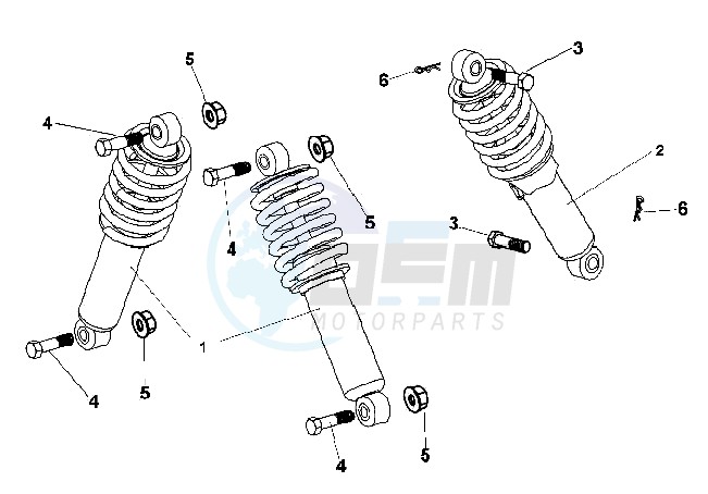 SHOCK ABSORBER  FRONT AND REAR image