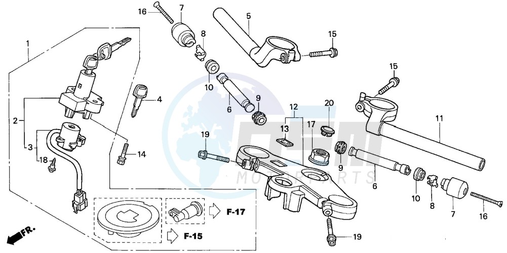 HANDLE PIPE/TOP BRIDGE image