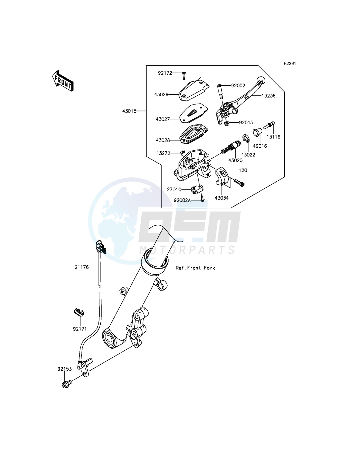 Front Master Cylinder image