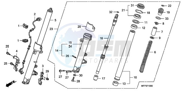 FRONT FORK image